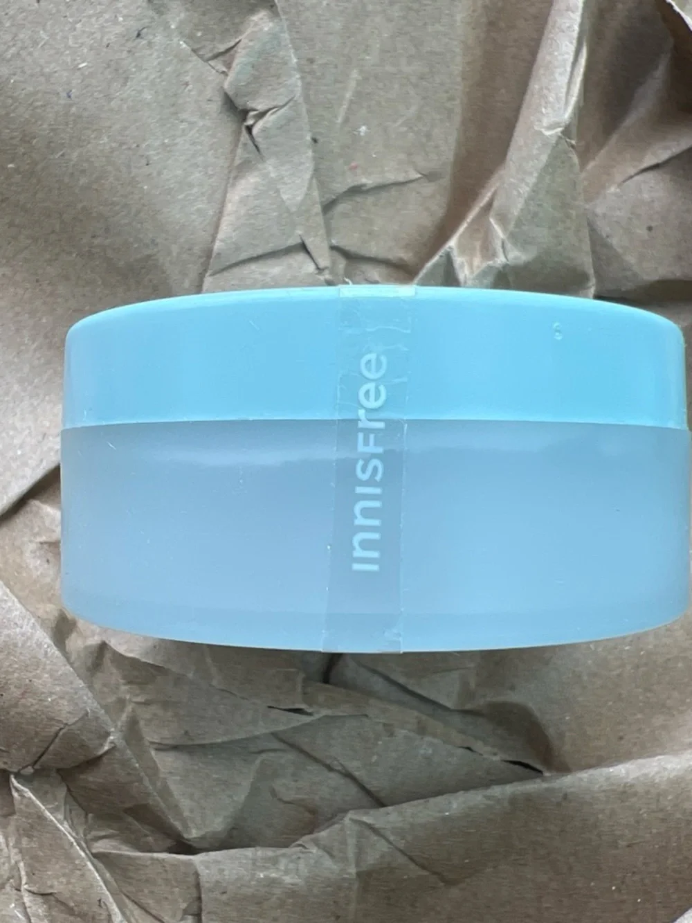 Innisfree No-Sebum Mineral Powder - Light Blue Compact